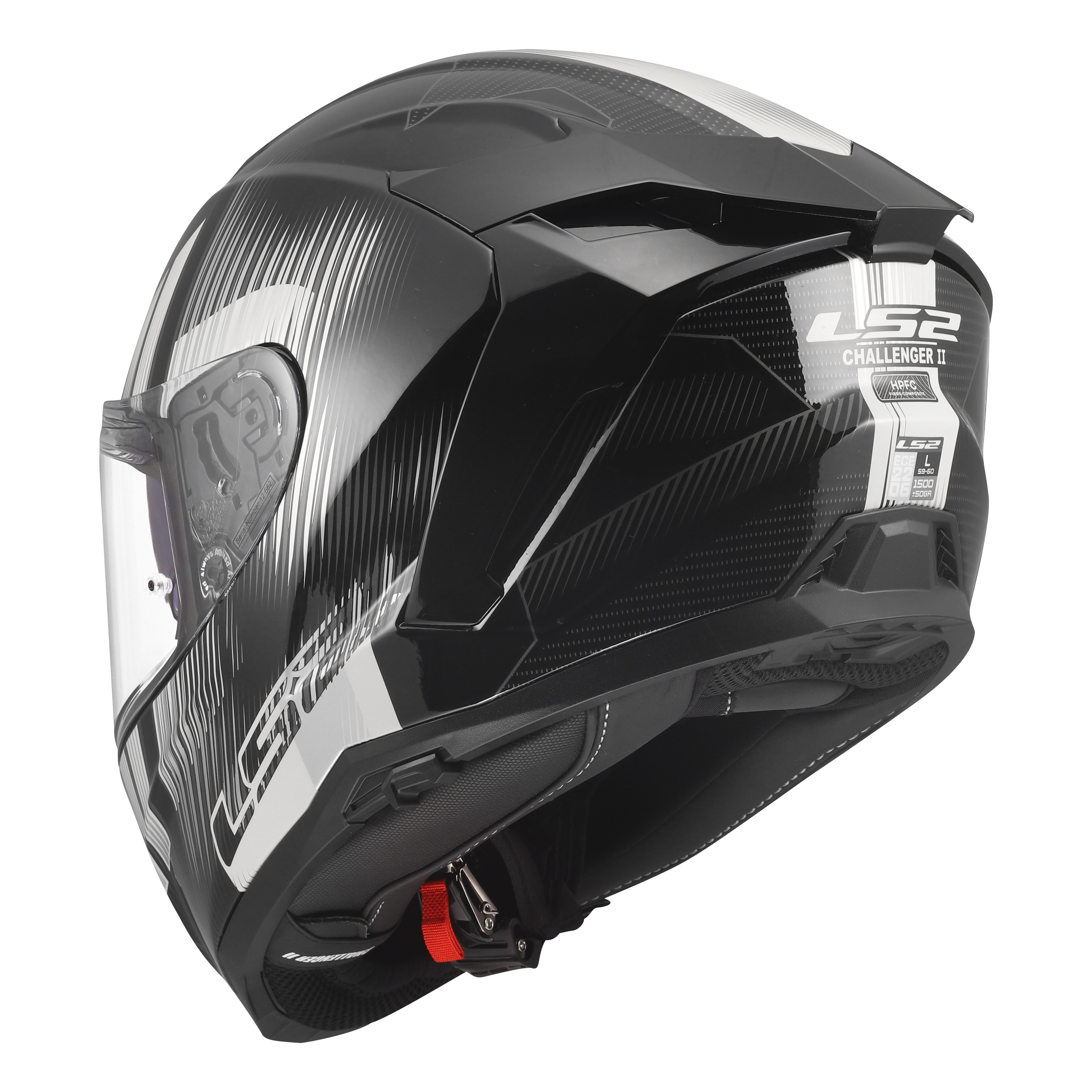 LS2 FF817 CHALLENGER II NITRO BLACK GREY 168170512 (3)